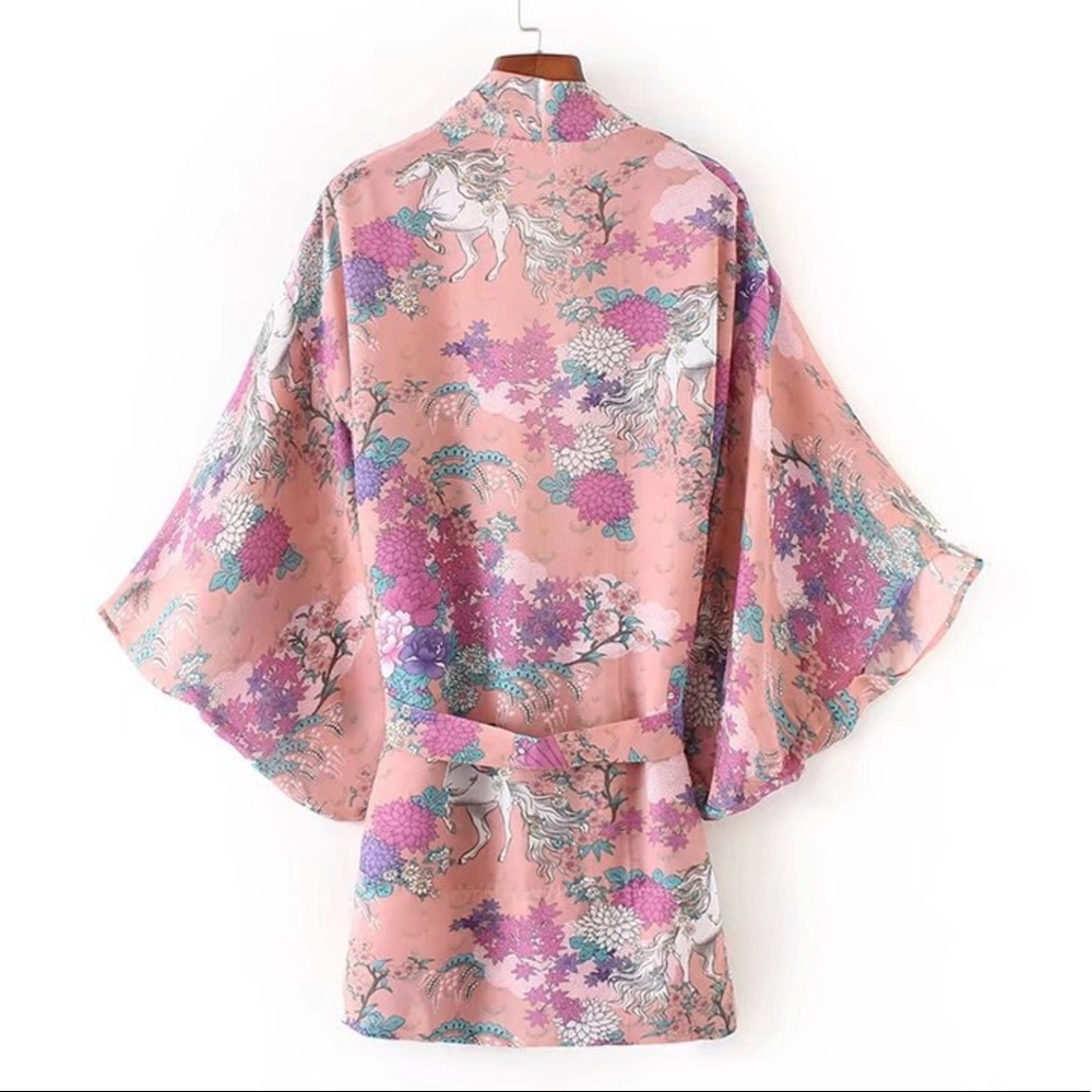 濾Wild Horses Bohemian Gypsy Kimono/Robe/CoverUp濾 - Picture 6 of 8
